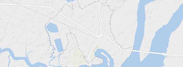 Map of Georgetown (South Carolina)