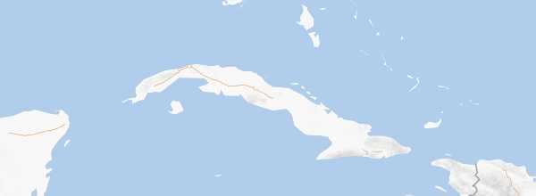 Map of Cuba