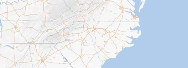 Map of North Carolina