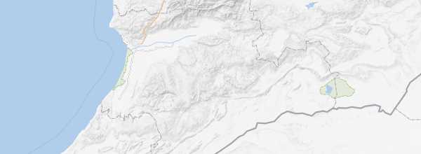 Map of Ouarzazate to Guelmim Route