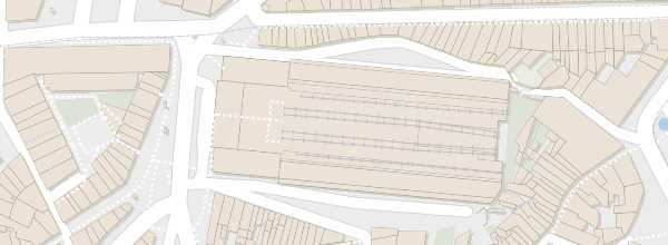 Map of São Bento Station
