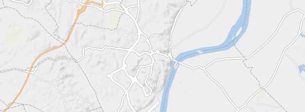 Map of Santarém (Portugal)