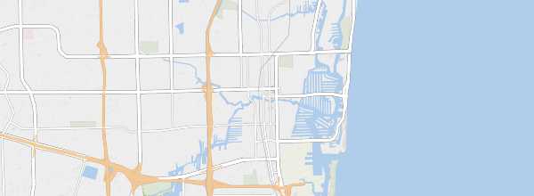 Map of Fort Lauderdale