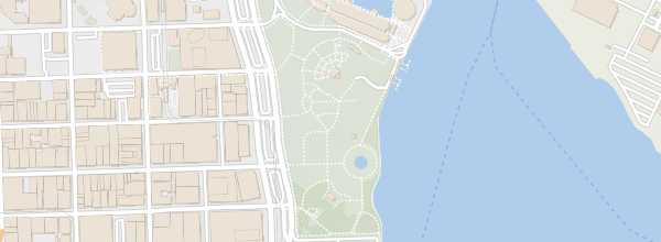 Map of Bayfront Park