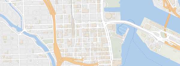 Map of Downtown Miami