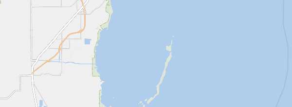 Map of Biscayne National Park