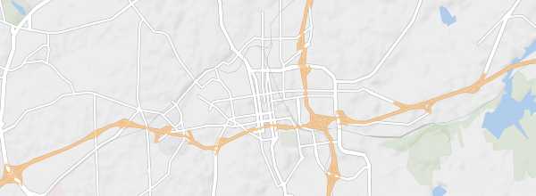 Map of Winston-Salem