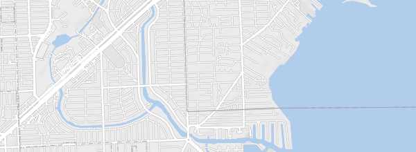 Map of Coconut Grove