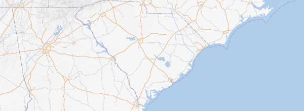 Map of South Carolina