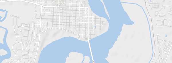 Map of Beaufort