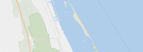 Map of Canaveral National Seashore