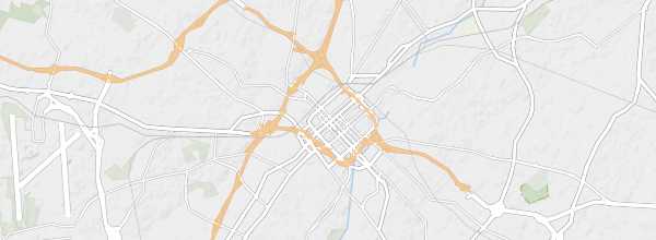 Map of Charlotte