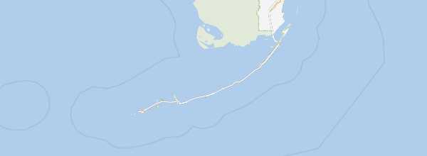 Map of Florida Keys