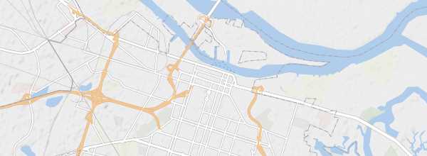 Map of Savannah