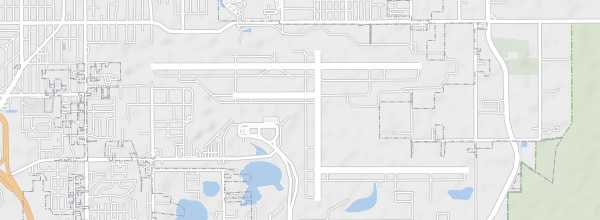 Map of Orlando Sanford Airport