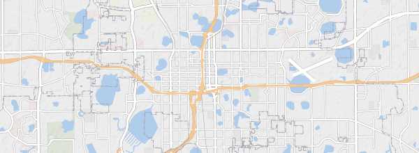 Map of Orlando