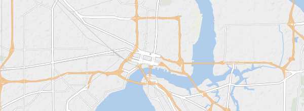 Map of Jacksonville