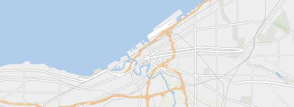 Map of Cleveland