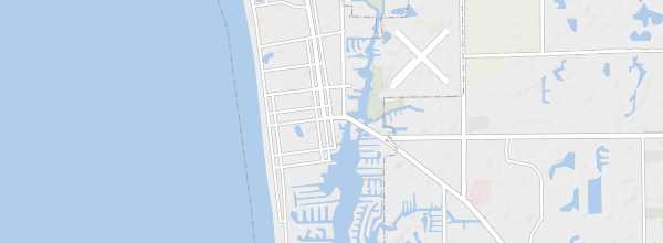 Map of Naples (Florida)