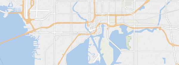 Map of Tampa