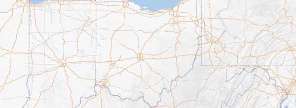 Map of Ohio