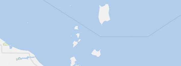 Map of Lake Erie Islands