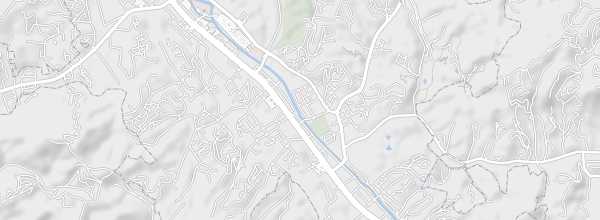 Map of Pigeon Forge