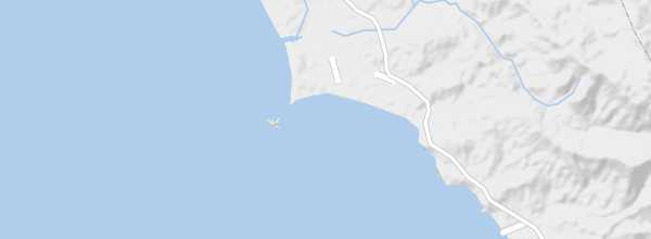 Map of Ballena Marine National Park