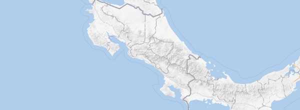 Map of Costa Rica