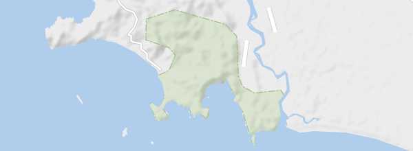 Map of Manuel Antonio National Park