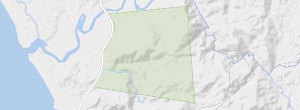 Map of Carara National Park