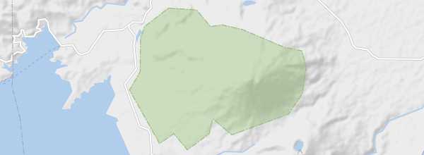 Map of Arenal Volcano