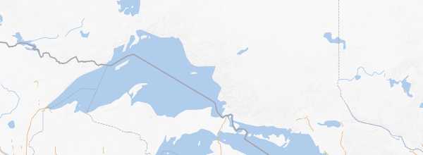 Map of Voyageur Hiking Trail