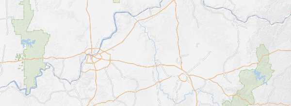 Map of Bluegrass Country