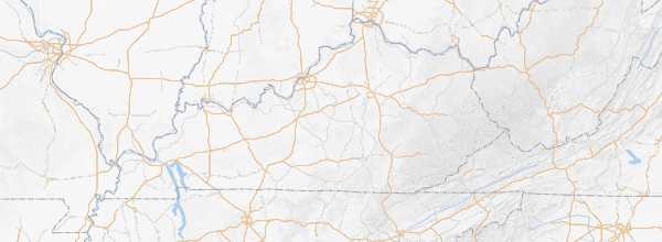 Map of Kentucky