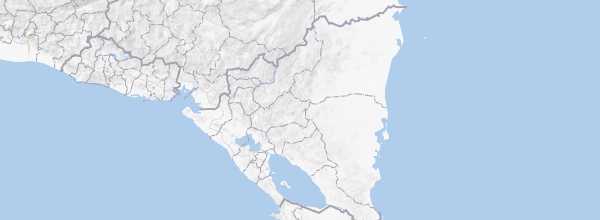 Map of Nicaragua