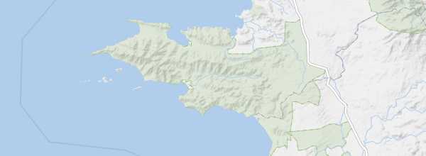 Map of Santa Rosa National Park