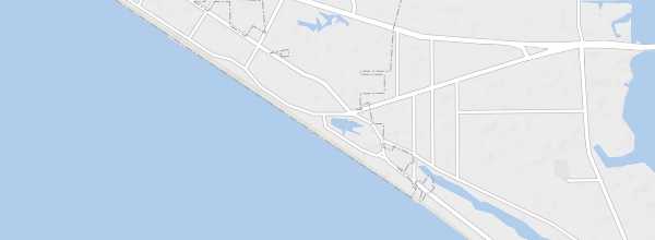 Map of Panama City Beach