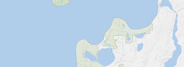 Map of Sleeping Bear Dunes National Lakeshore