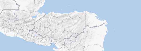 Map of Honduras