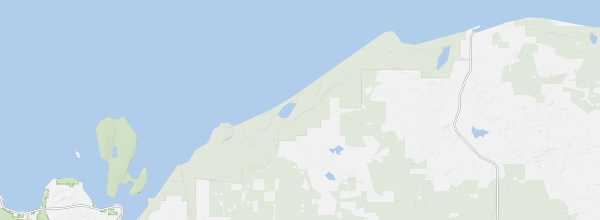 Map of Pictured Rocks National Lakeshore