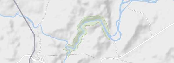 Map of Somoto Canyon