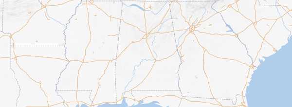Map of Alabama
