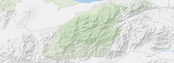 Map of Pico Bonito National Park