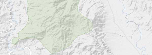 Map of Valle de Angeles