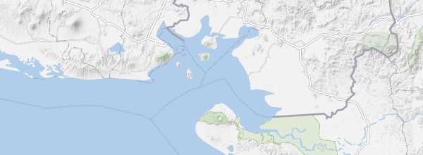 Map of Gulf of Fonseca