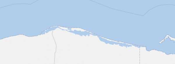 Map of Rio Lagartos