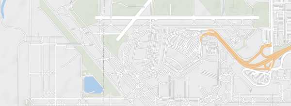 Map of Chicago O'Hare International Airport