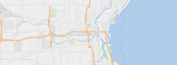 Map of Milwaukee
