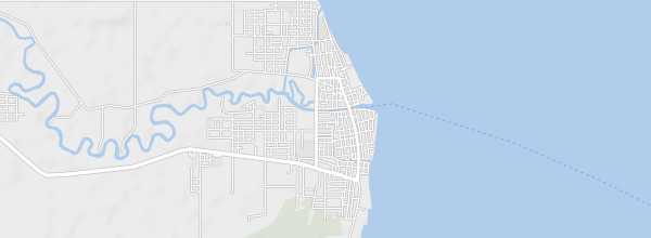Map of Dangriga